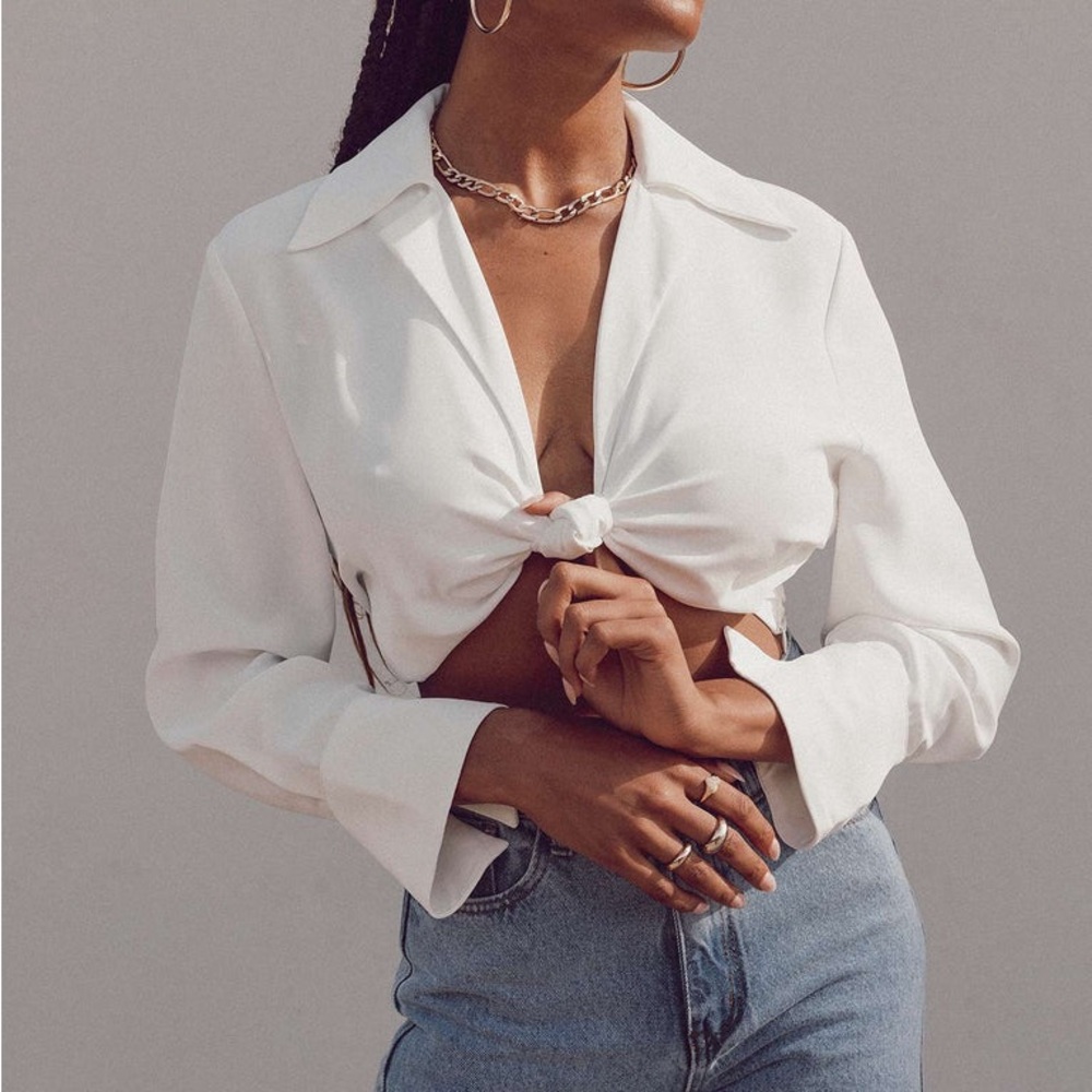 Princess Polly Lioness French Twist Shirt